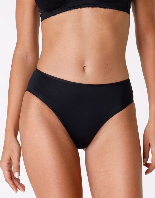 Lovable Slip midi Invisible in microfibra, nero Negozio