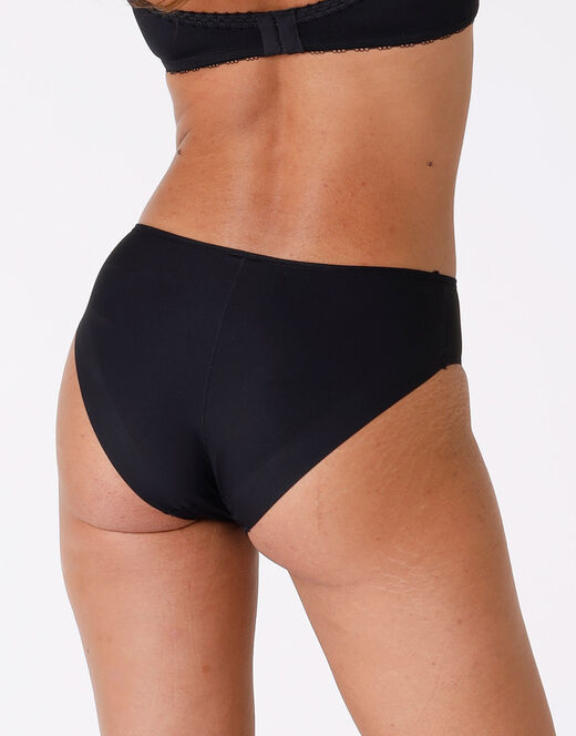 Lovable Slip midi Invisible in microfibra, nero Negozio