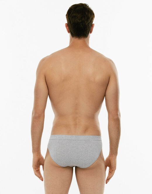 Lovable Slip mini Supima Premium Cotton, grigio melange In Linea