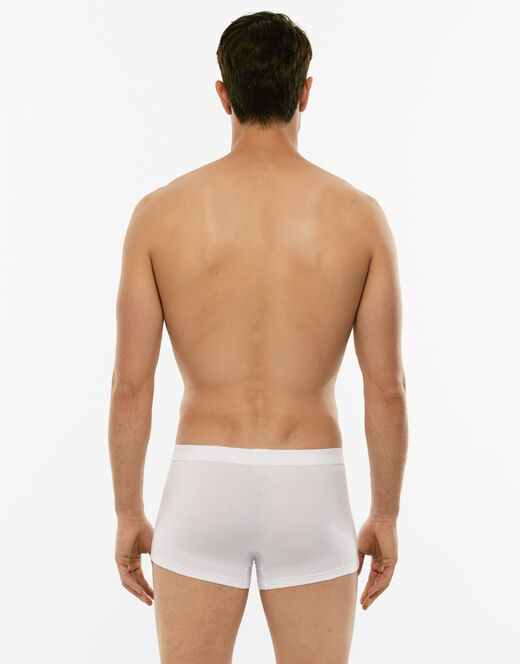 Lovable Short boxer Supima Premium Cotton, bianco Promozione