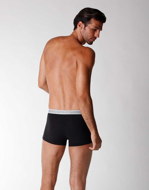 Lovable Bipack boxer uomo 3D Evolution in cotone e lycra, nero Promozione Limitata