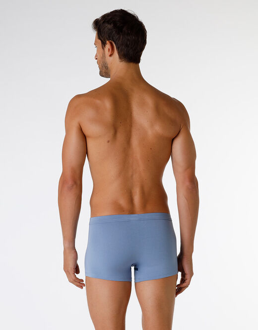 Lovable Boxer Enriched Plain Cotton Modal in cotone e modal, azzurro polvere Prezzo Ridotto