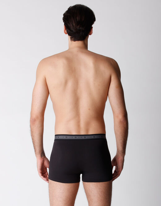 Lovable Boxer bipack uomo in cotone biologico, nero Sottocosto