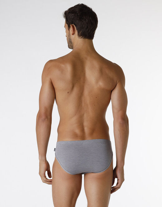 Lovable Slip Micromodal Fil a Fil, grigio melange Offerta