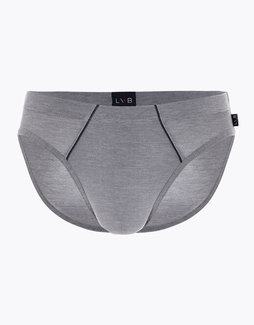 Lovable Slip Micromodal Fil a Fil, grigio melange Offerta
