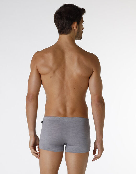 Lovable Boxer Micromodal Fil a Fil, grigio melange Fino Al -60%