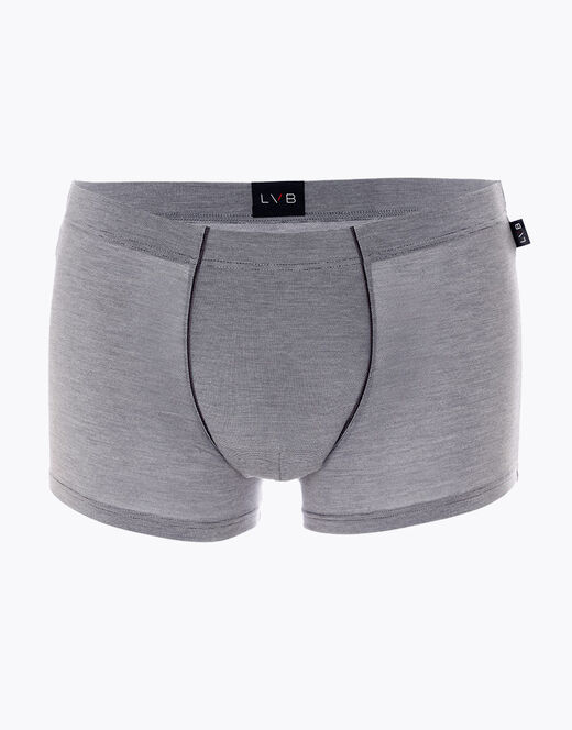Lovable Boxer Micromodal Fil a Fil, grigio melange Fino Al -60%