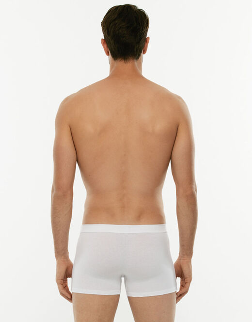 Lovable Boxer Bipack Cotton Stretch In cotone elasticizzato, bianco Sottocosto