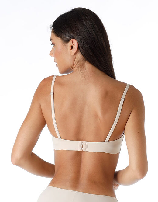 Lovable Balconette imbottito strapless, skin Moda