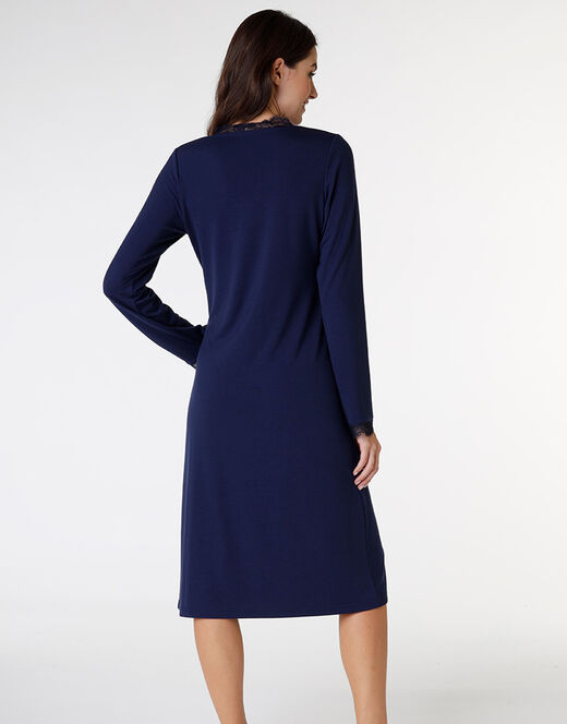 Lovable Camicia da notte in jersey, blu Acquista Ora