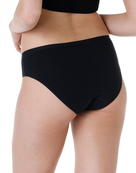 Lovable Slip assorbente lavabile in cotone elasticizzato, nero Outlet