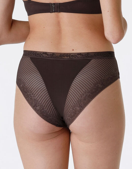 Lovable Slip midi Invisible Exclusive in microfibra, caffè Vendite Flash