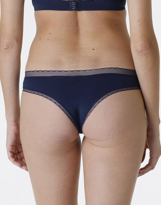 Lovable Brasiliano My Daily Comfort in microfibra, blu scuro Promozione