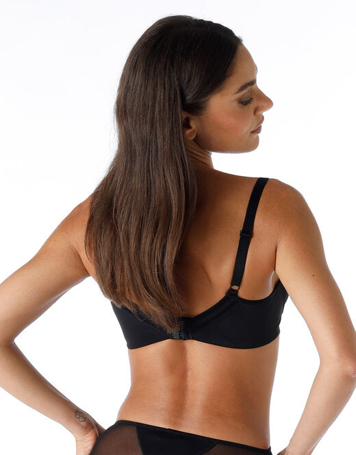 Lovable Reggiseno senza ferretto Modern Shaping in microfibra, nero Novità