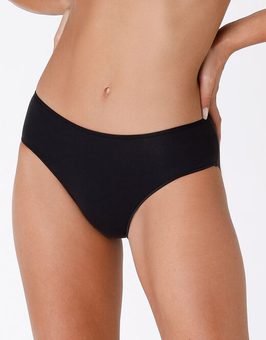 Lovable Slip midi Invisible Cotton nero in cotone. Massima invisibilità I Più Venduti