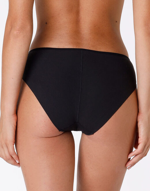 Lovable Slip midi Invisible Cotton nero in cotone. Massima invisibilità I Più Venduti