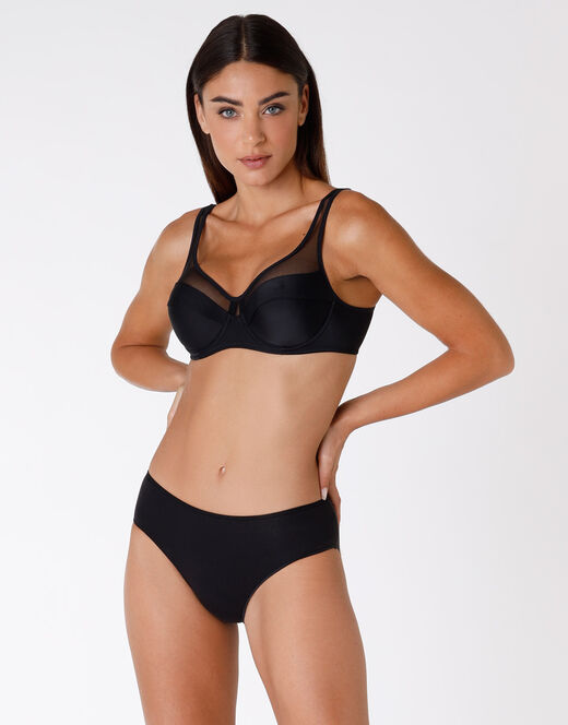 Lovable Slip midi Invisible Cotton nero in cotone. Massima invisibilità I Più Venduti