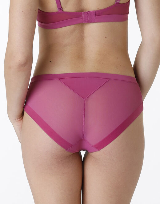 Lovable Slip Invisible Ultralight in microfibra e tulle, rosa sorbetto Prezzo Ridotto