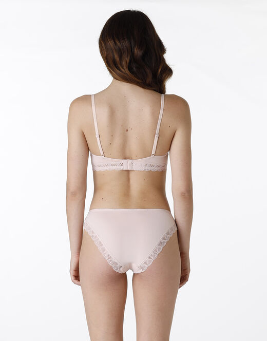 Lovable Slip Smooth Fancy in microfibra, pizzo e cotone, neutro Promozione