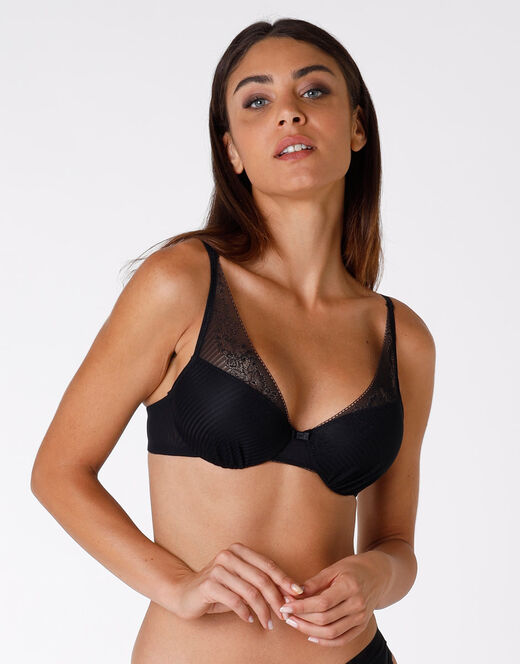 Lovable Reggiseno ferretto leggermente imbottito Sensual Touch Exclusive, nero Spedizione Gratuita