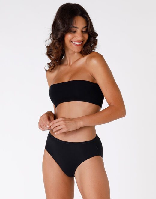 Lovable Slip midi Lovely nero in cotone modal vellutato Acquista Ora