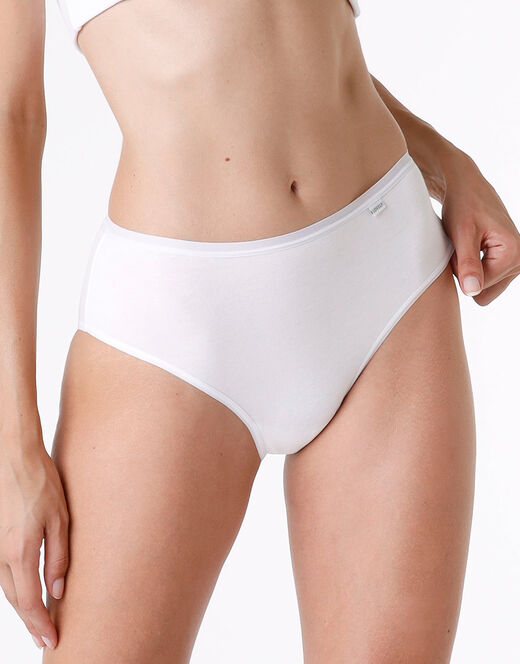 Lovable Slip midi lovely in cotone modal, bianco Promozione