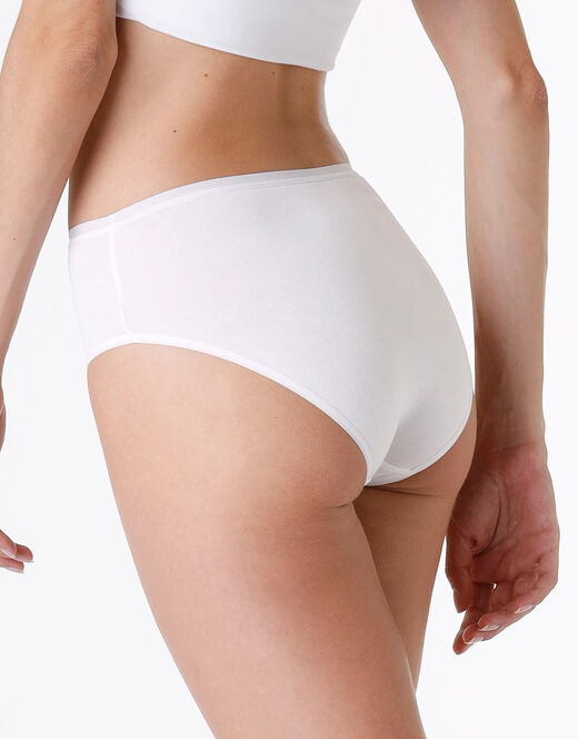Lovable Slip midi lovely in cotone modal, bianco Promozione