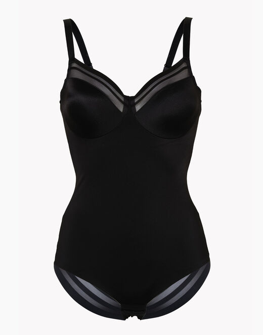 Lovable Body ferretto Shaping New Fit in microfibra Alto sostegno e invisibilità, nero Qualità Garantita