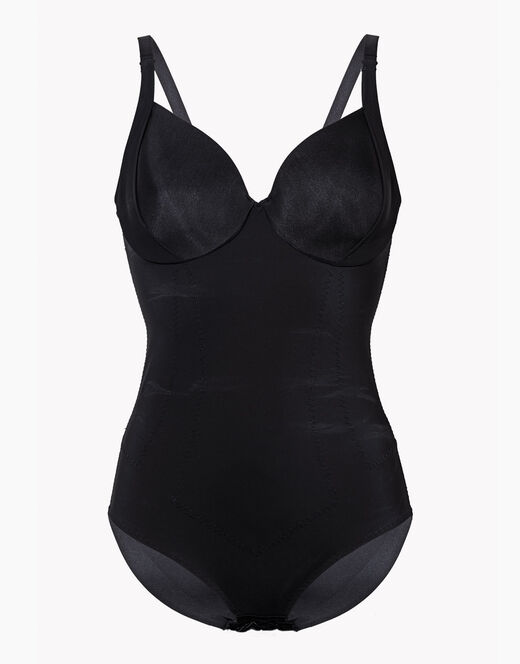 Lovable Body in microfibra con ferretto ultimate modelling Medio sostegno, nero In Vendita