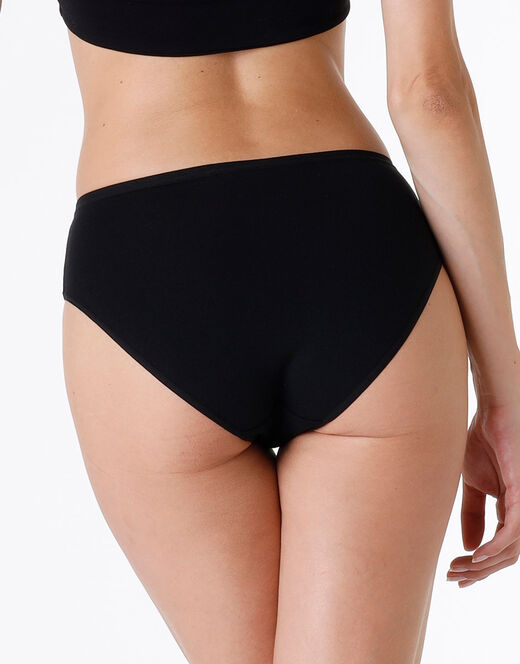 Lovable Slip midi lovely in cotone modal, nero Vendita Calda