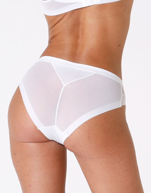 Lovable Slip Invisible Ultralight bianco in microfibra e tulle. Massima invisibilità Saldi