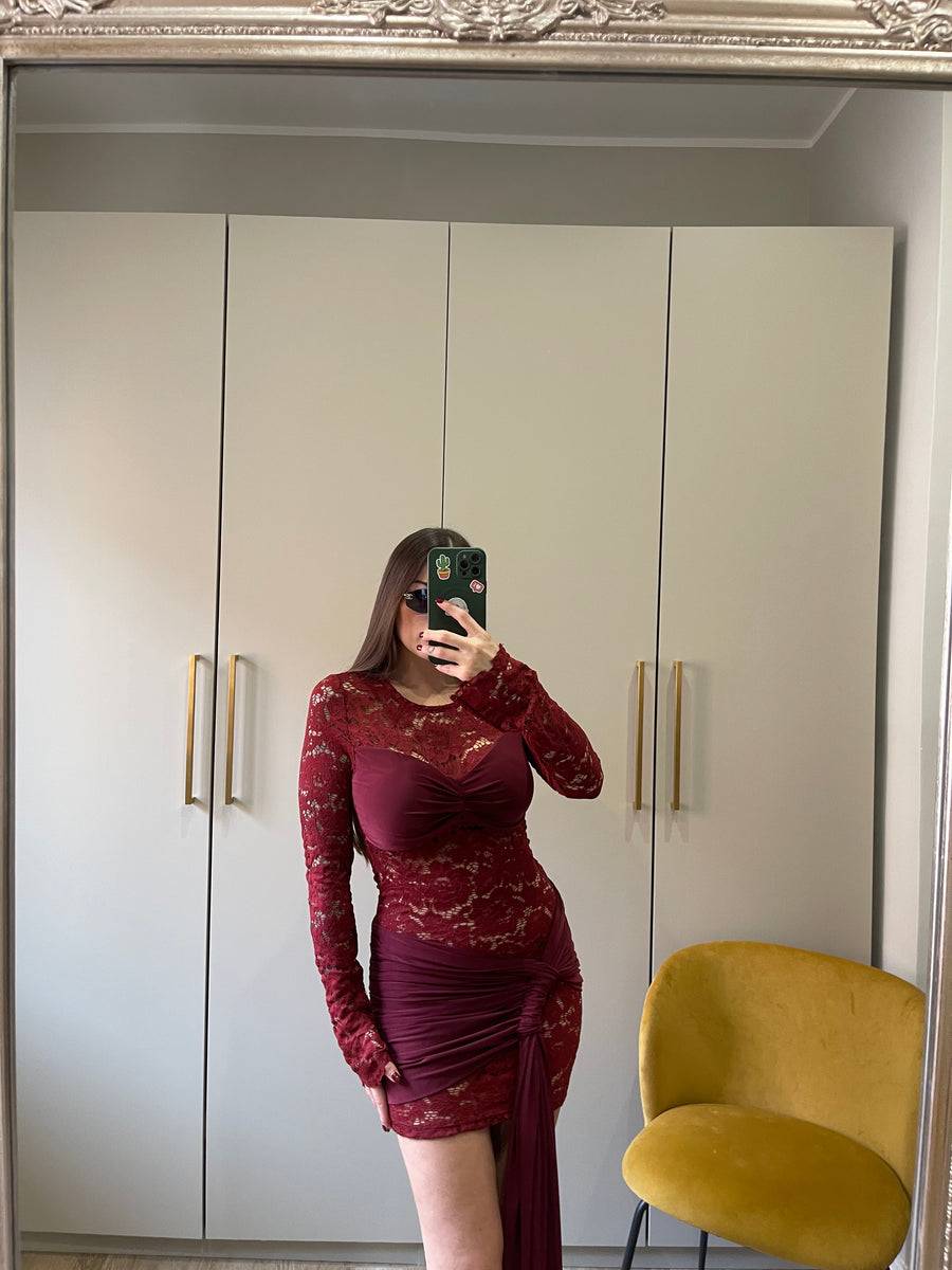 Lovely Sisters Abito Dea bordeaux Offerte