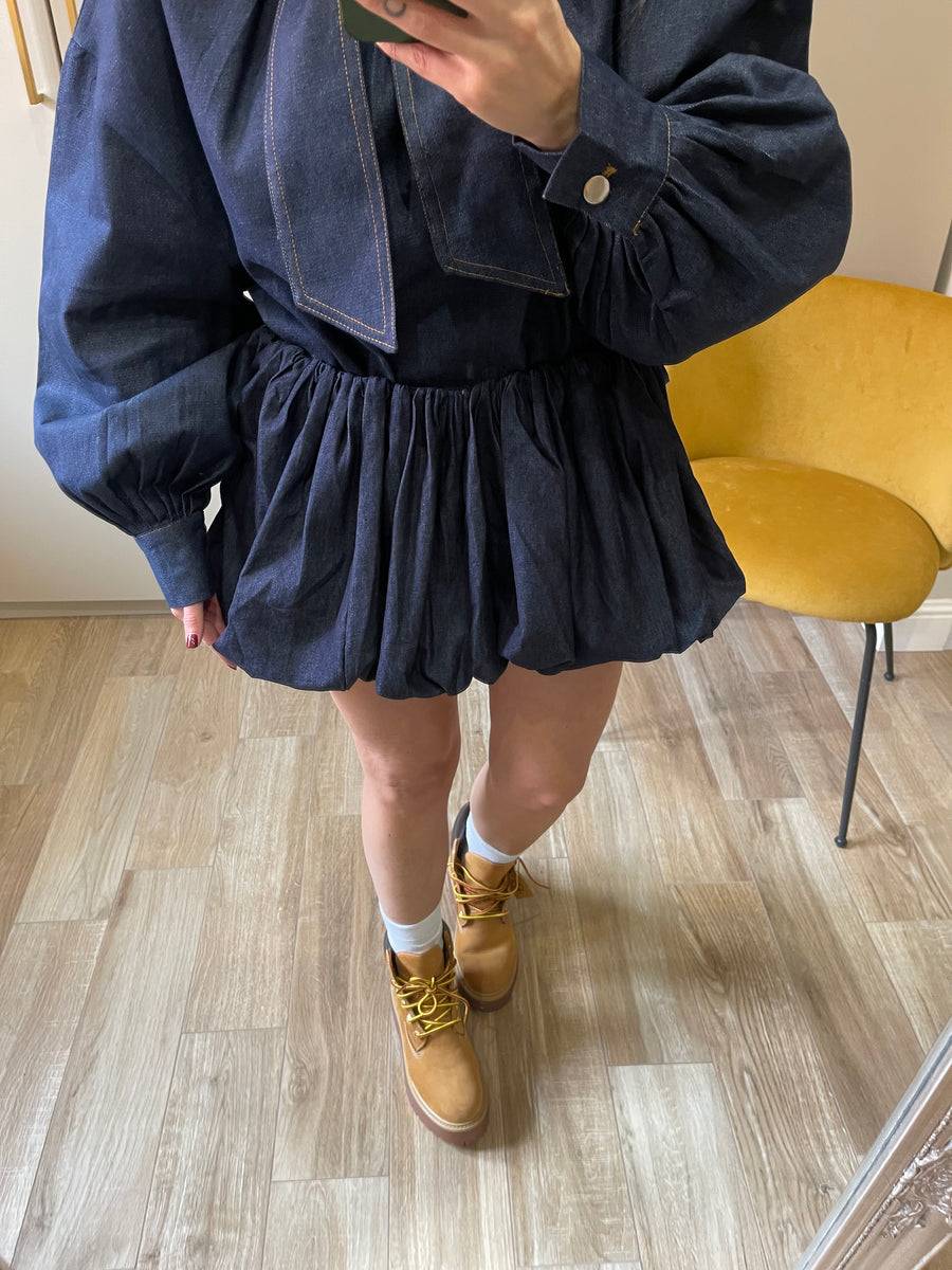 Lovely Sisters Gonna a pantaloncino in denim Hotsell