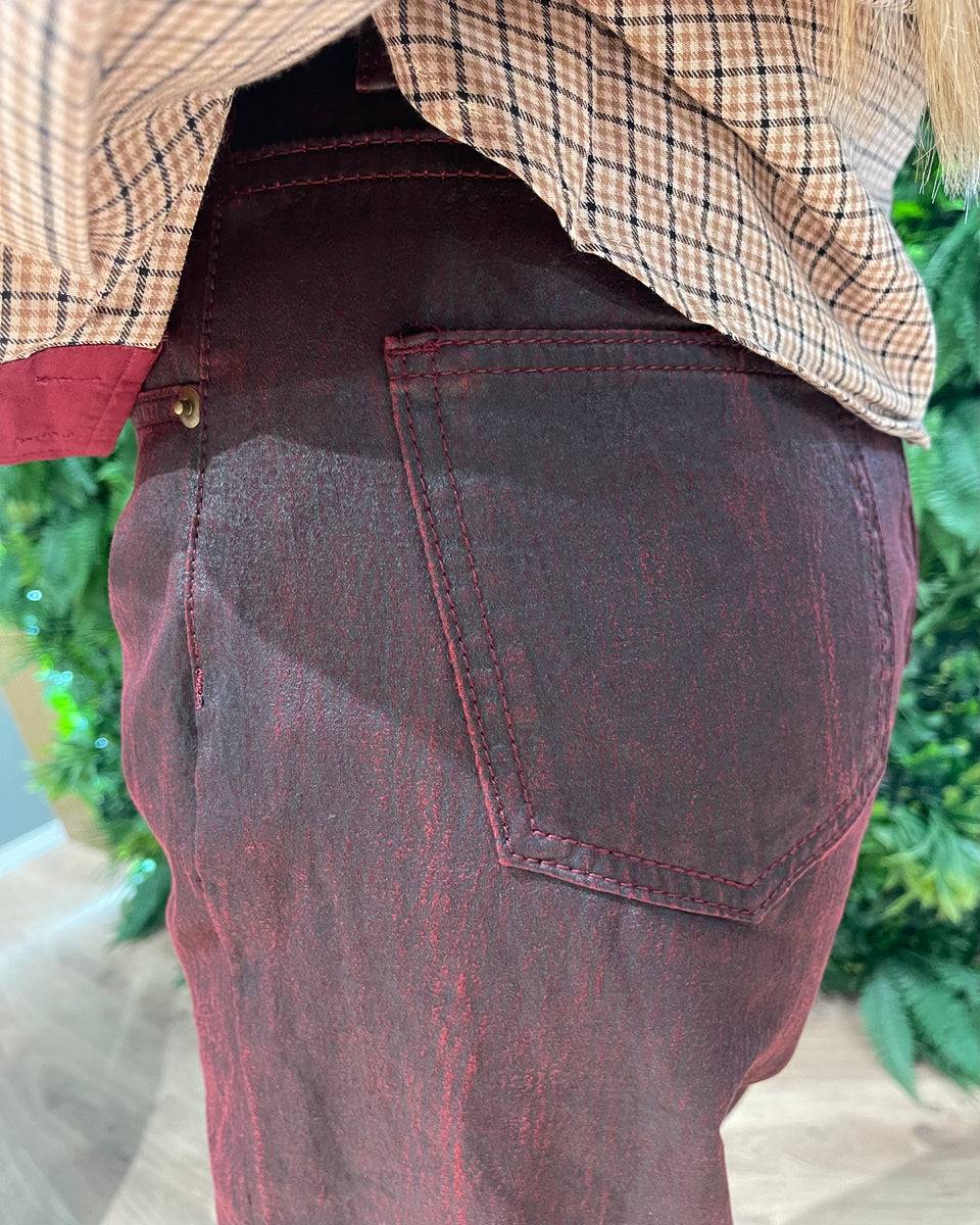 Lovely Sisters Jeans bordeaux Nuova