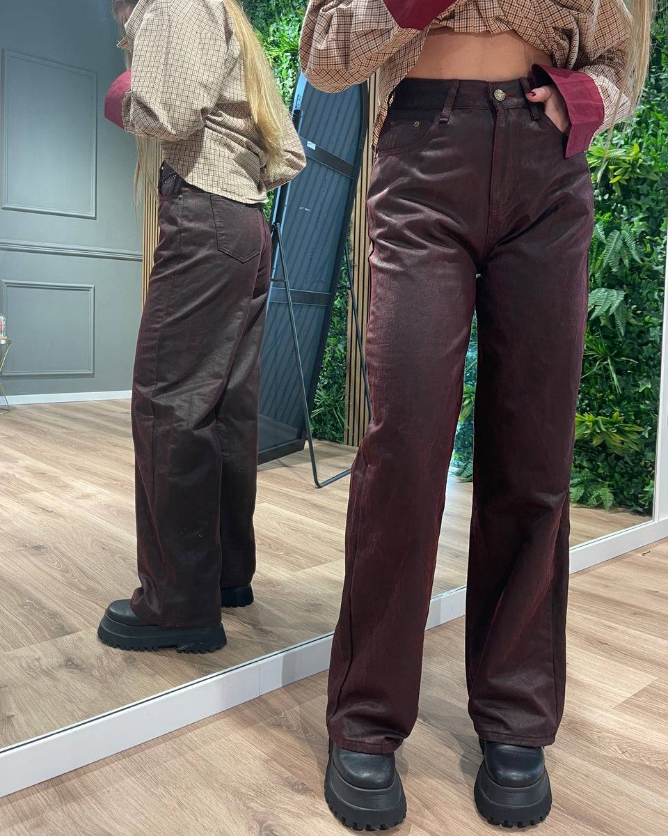 Lovely Sisters Jeans bordeaux Nuova
