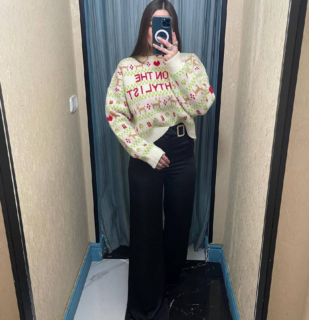 Lovely Sisters Pantalone effetto raso Nuovo