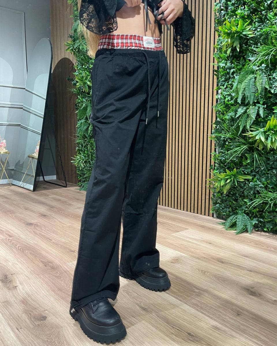 Lovely Sisters Pantalone cowboy nero Fino Al -60%