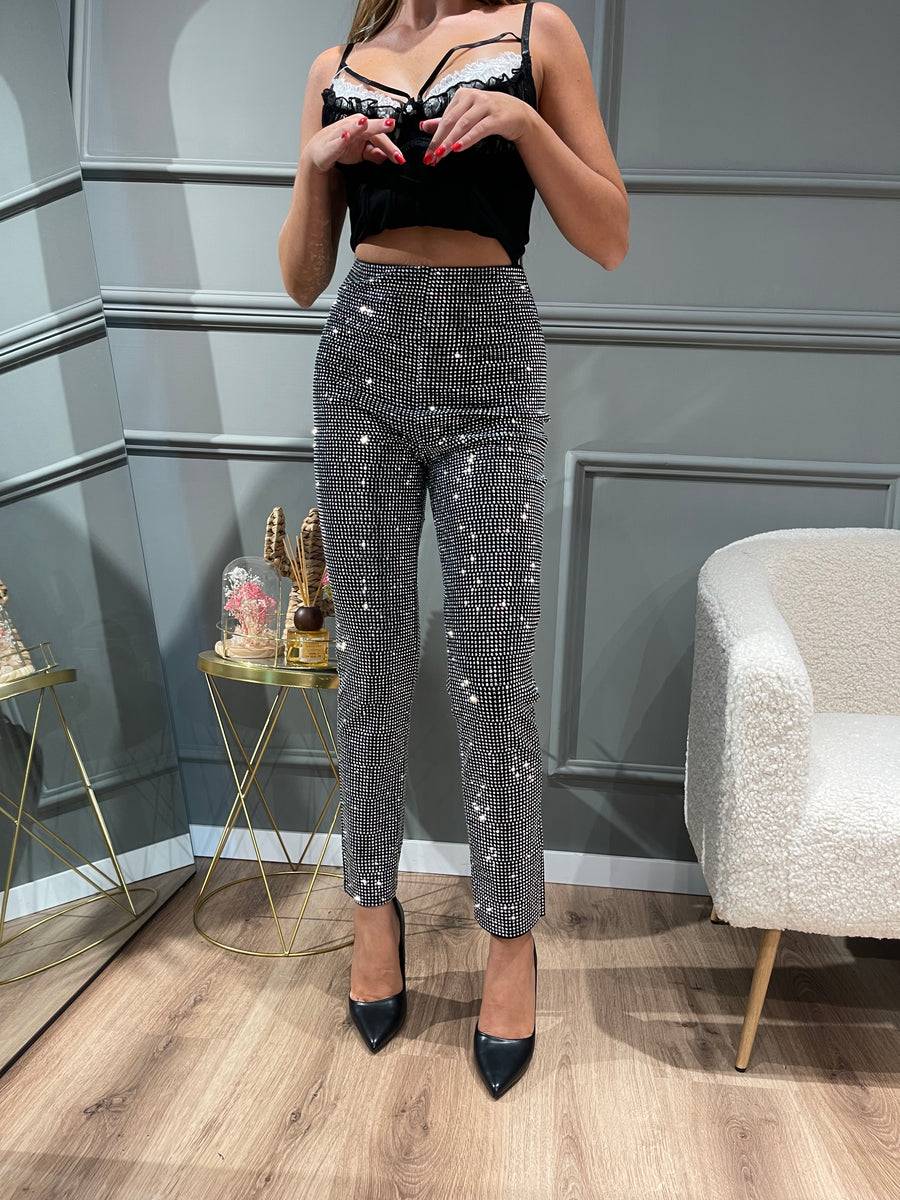 Lovely Sisters Pantalone luxury argento Convenienza