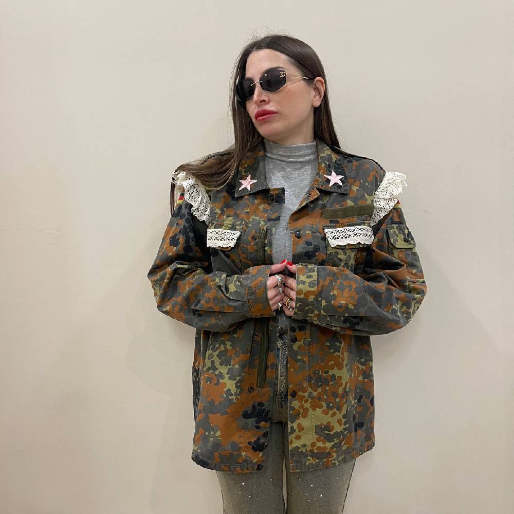 Lovely Sisters Camicia costumizzata camouflage 2025
