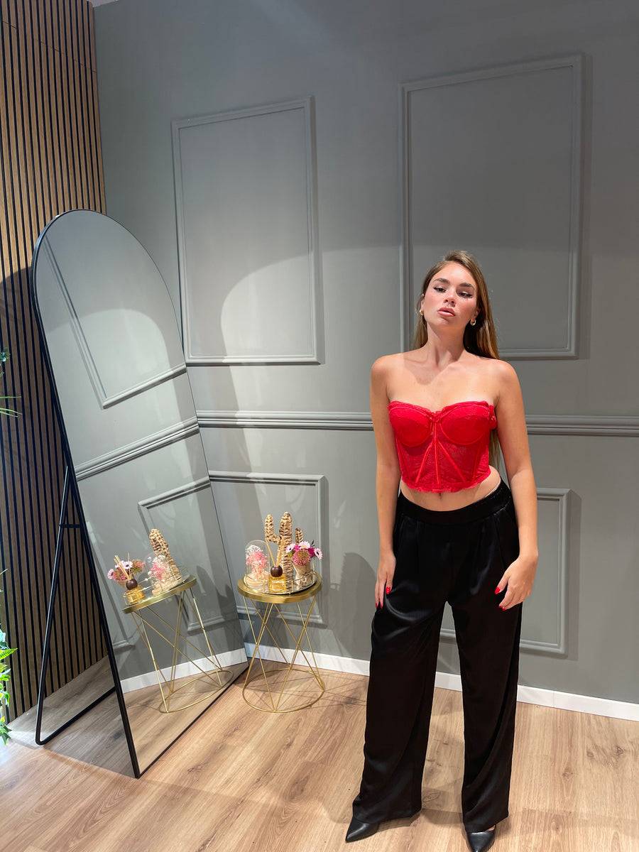 Lovely Sisters Corpetto Dafne Rosso Online