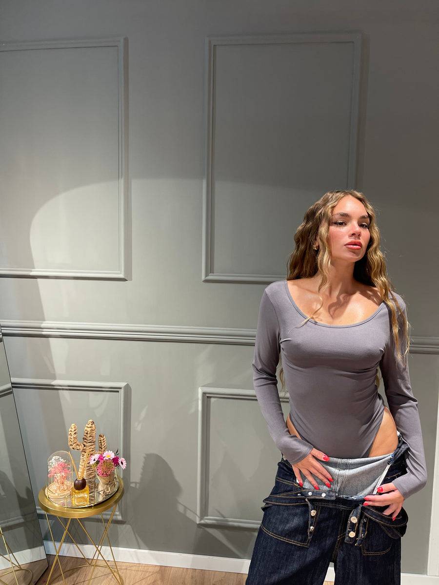 Lovely Sisters Body Anna grigio Nuovo