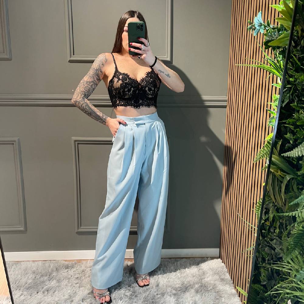 Lovely Sisters Bralette in pizzo nero Pezzi Unici