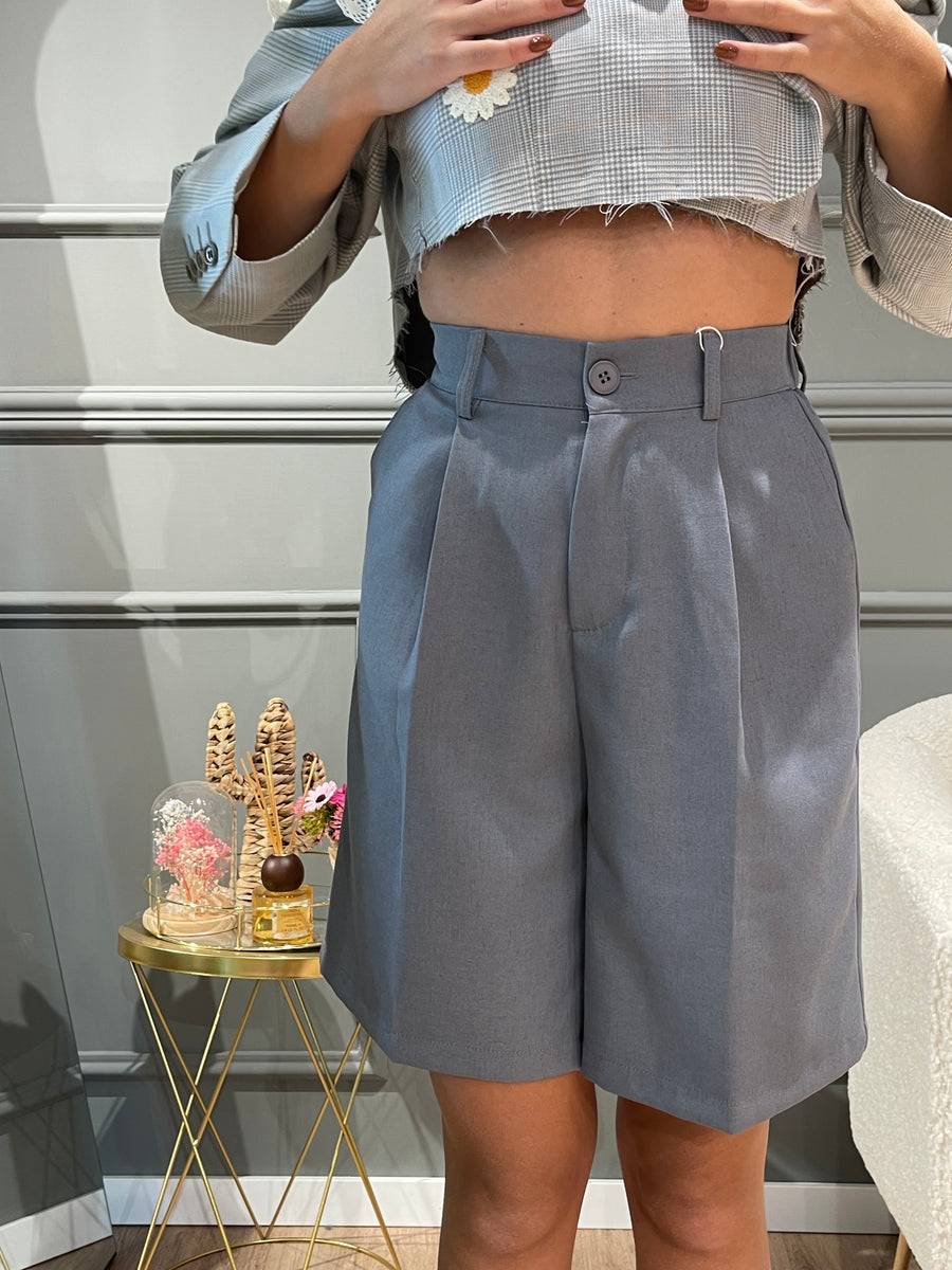 Lovely Sisters Bermuda grigio Negozi Online