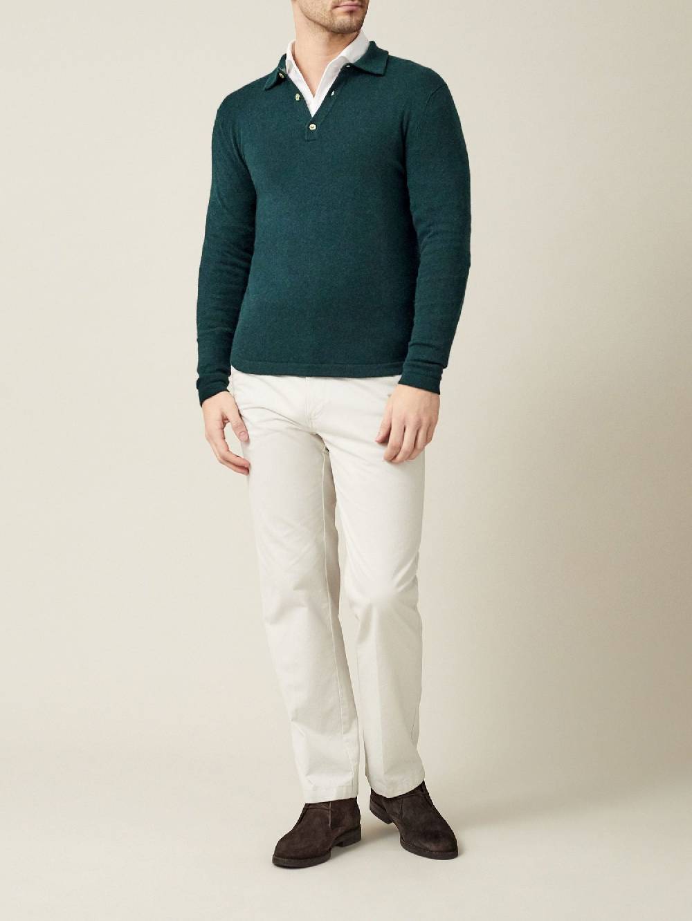 Luca Faloni Polocashmere a 2 fili Vendite Flash