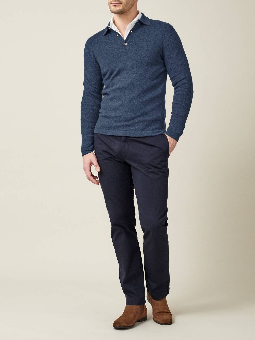 Luca Faloni Polocashmere a 2 fili In Saldo
