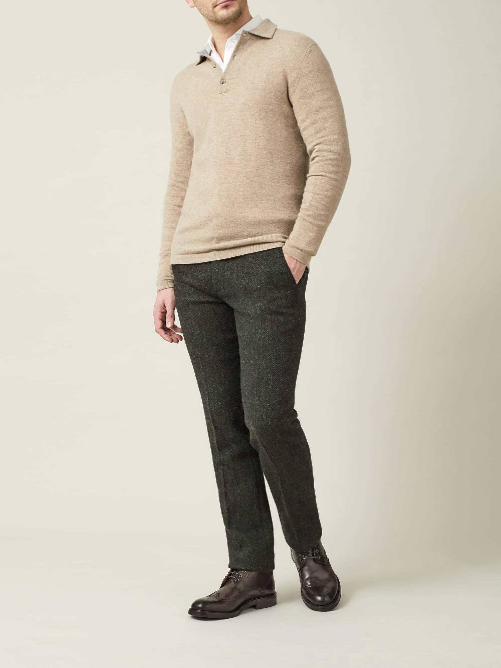 Luca Faloni Polocashmere a 2 fili Nuova