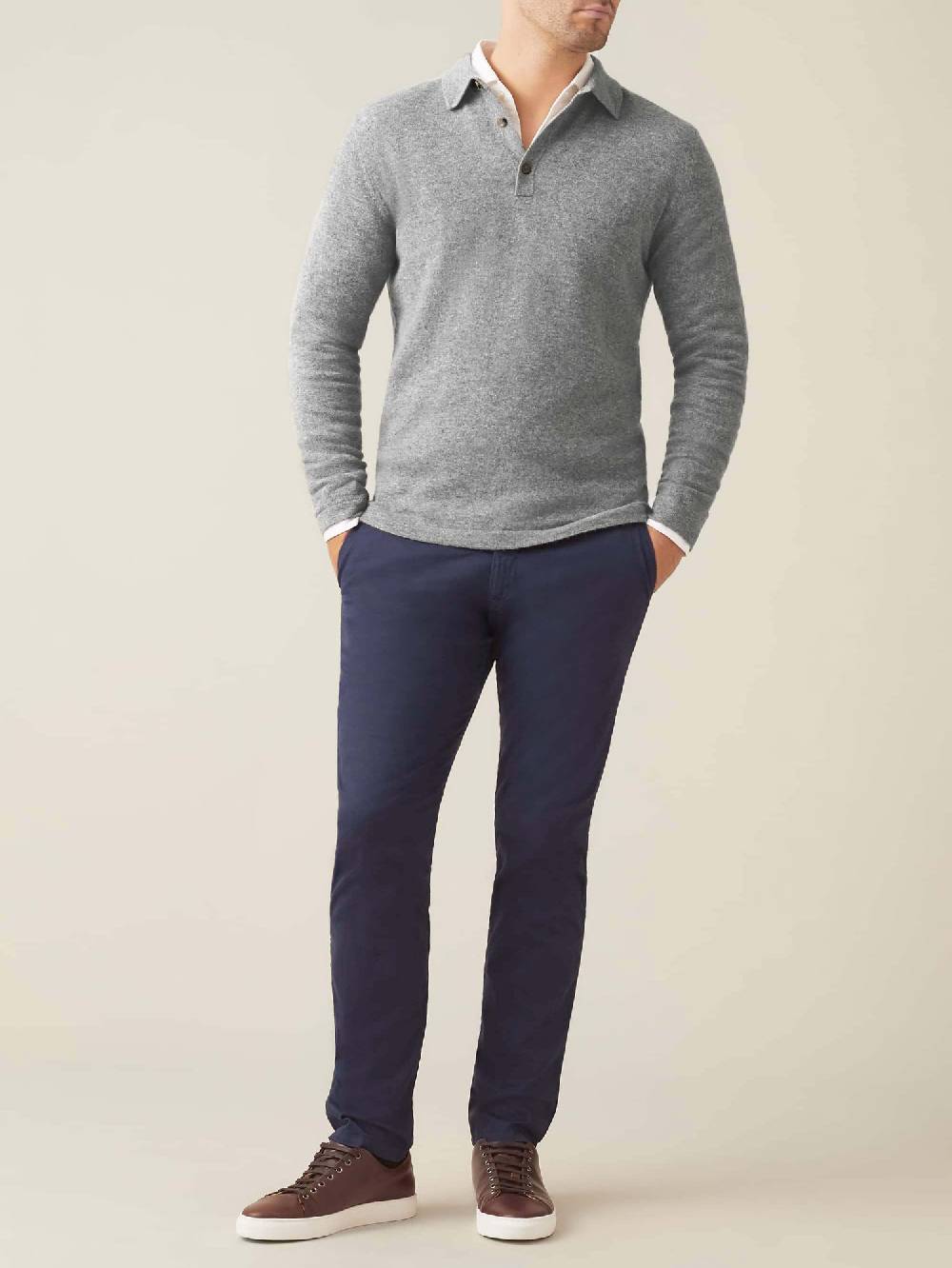Luca Faloni Polocashmere a 2 fili Moda
