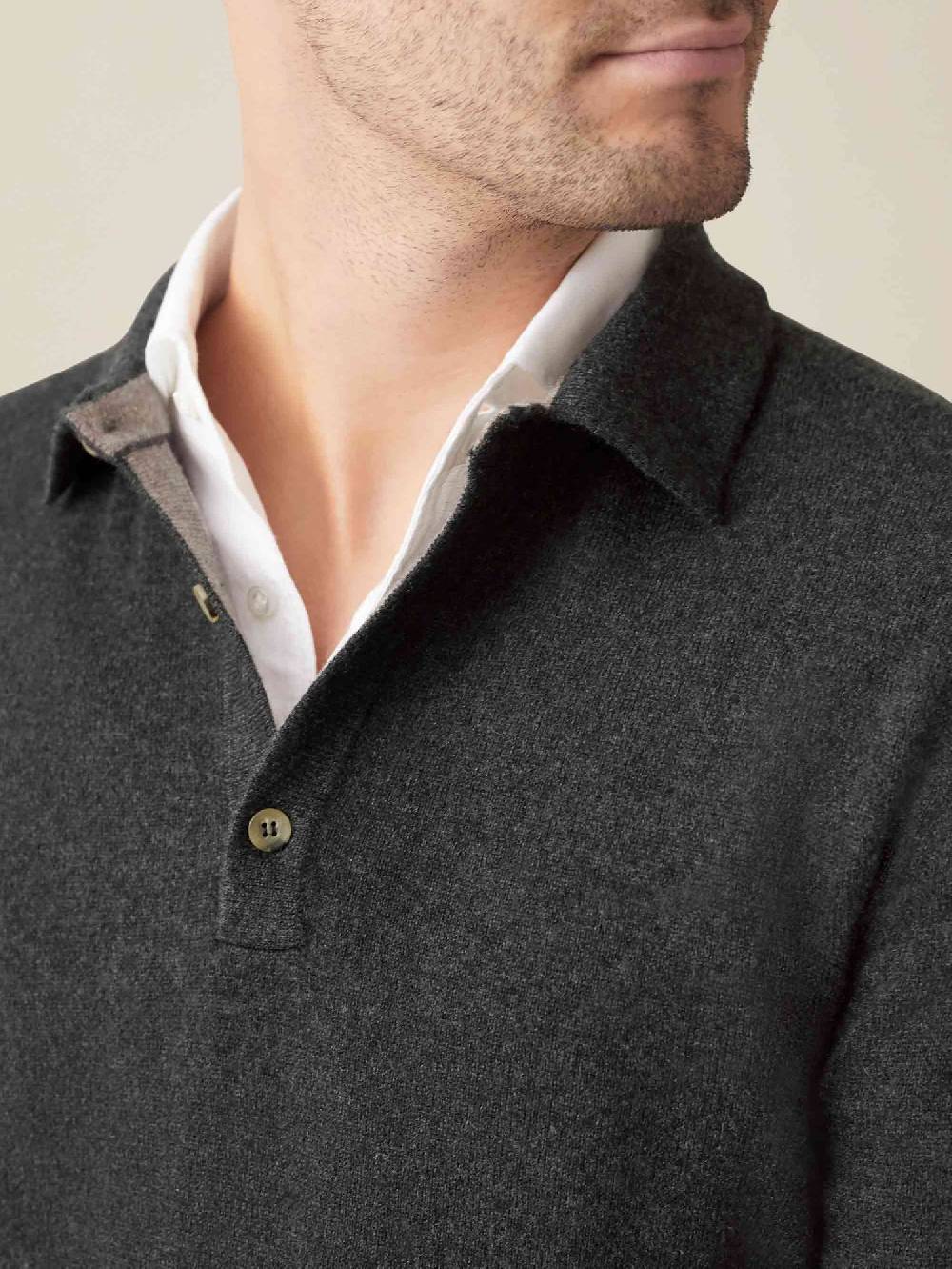 Luca Faloni Polocashmere a 2 fili Italy