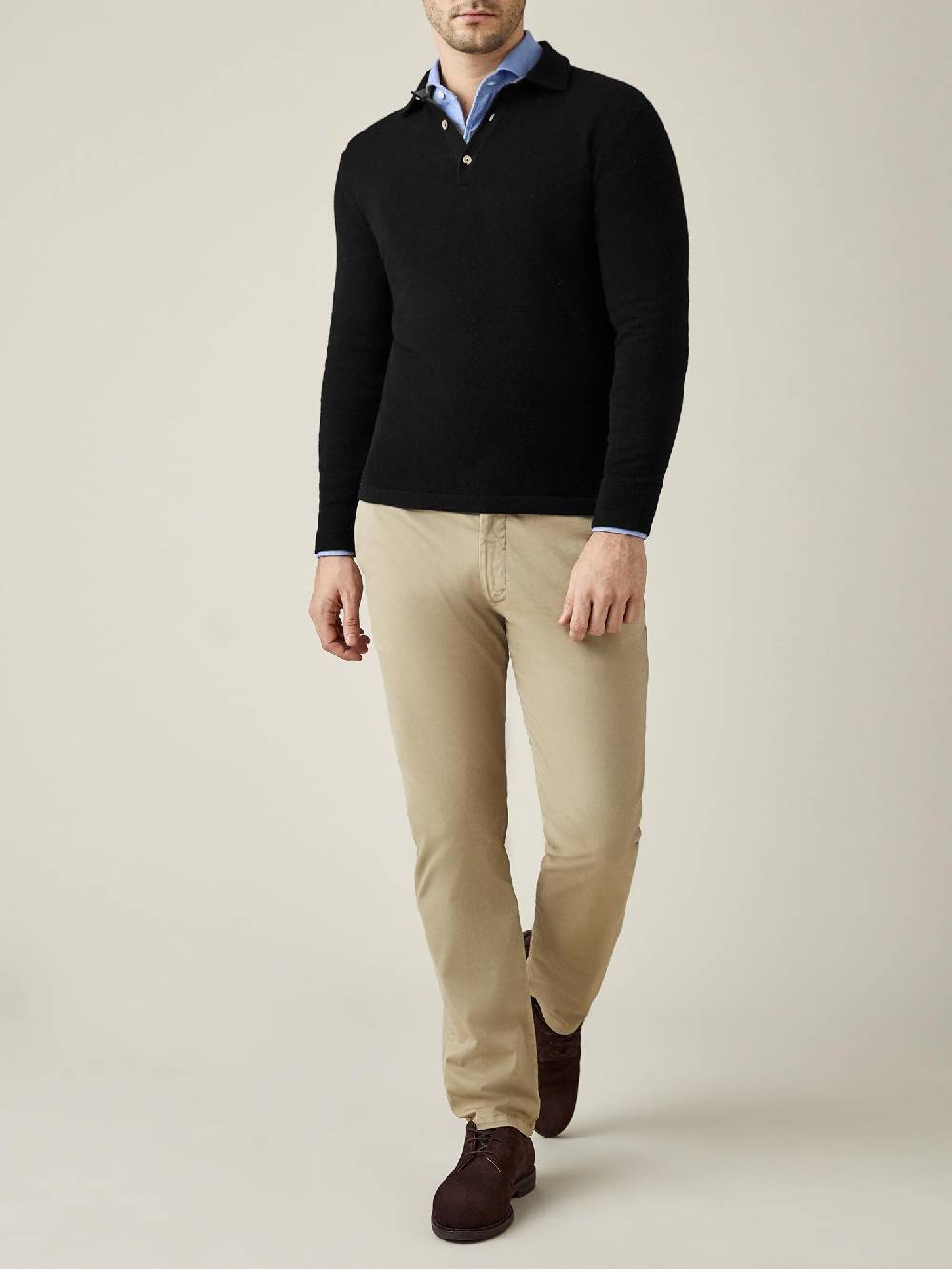 Luca Faloni Polocashmere a 2 fili Italia