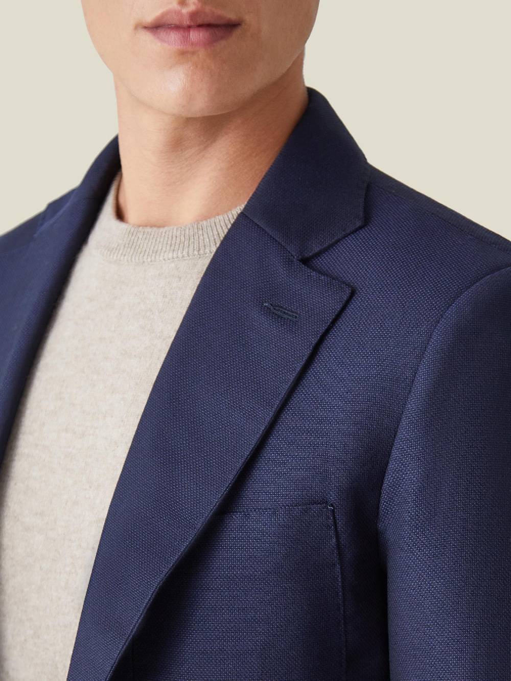 Luca Faloni Blazer leggero da viaggioLana Vergine Outlet
